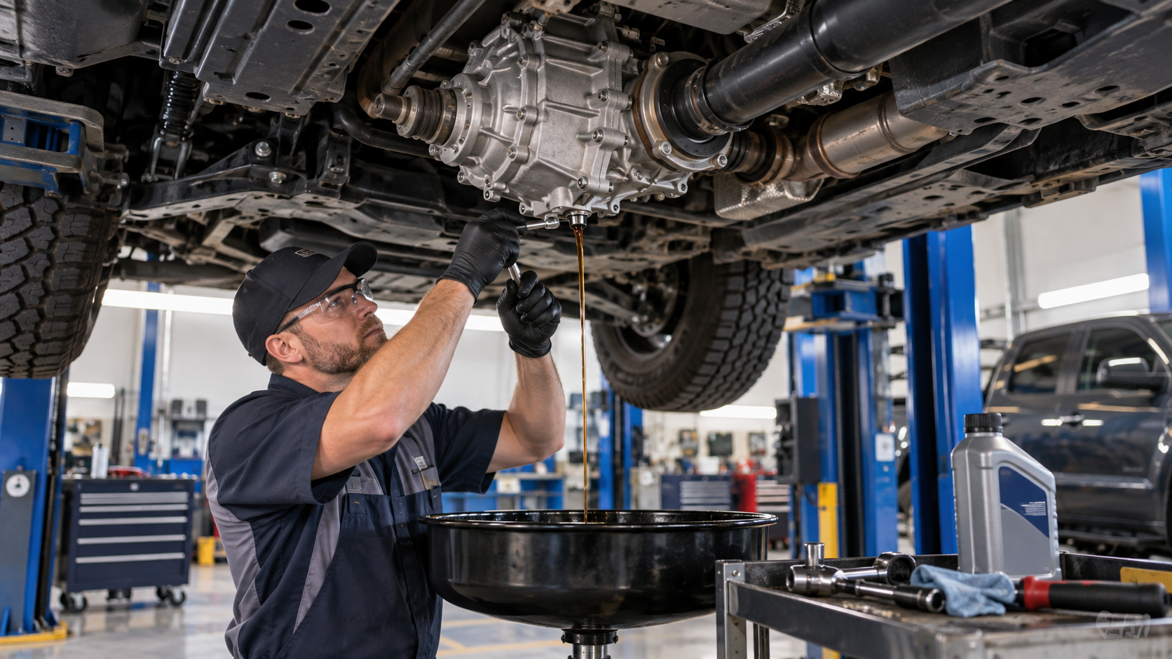 transfer case fluid change